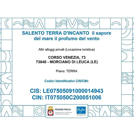 Apartament Salento Terra D'incanto